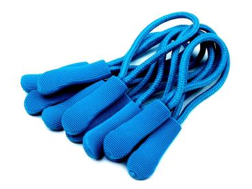 Zipper Schlaufe/ Reißverschlussanhänger Blau